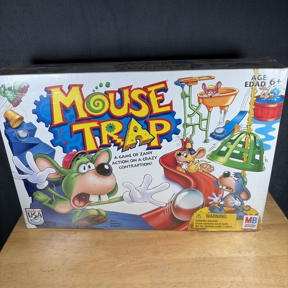 Milton Bradley Other - Vintage 2005 Milton Bradley Mouse Trap Board Game Brand New Sealed